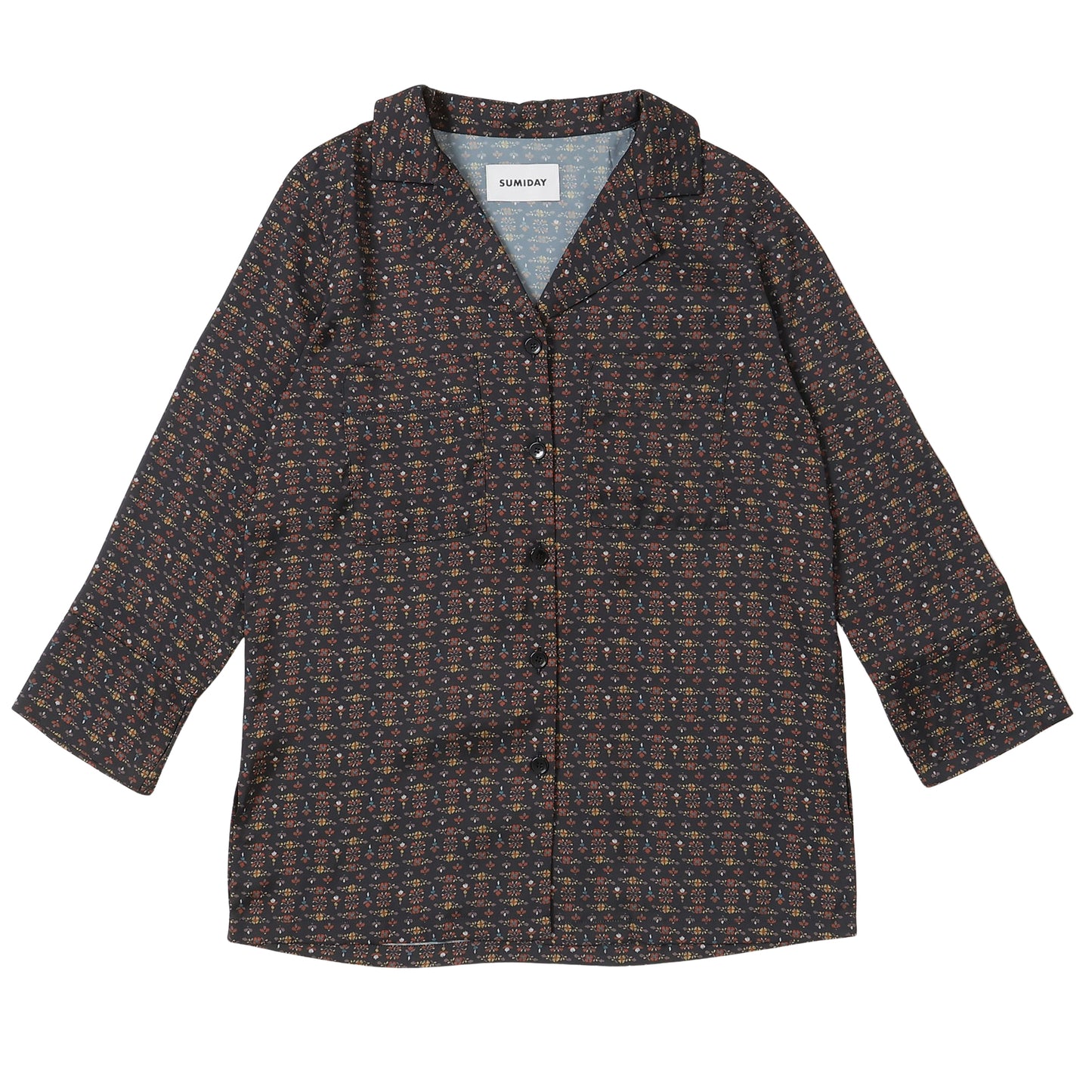 Flower print room wear