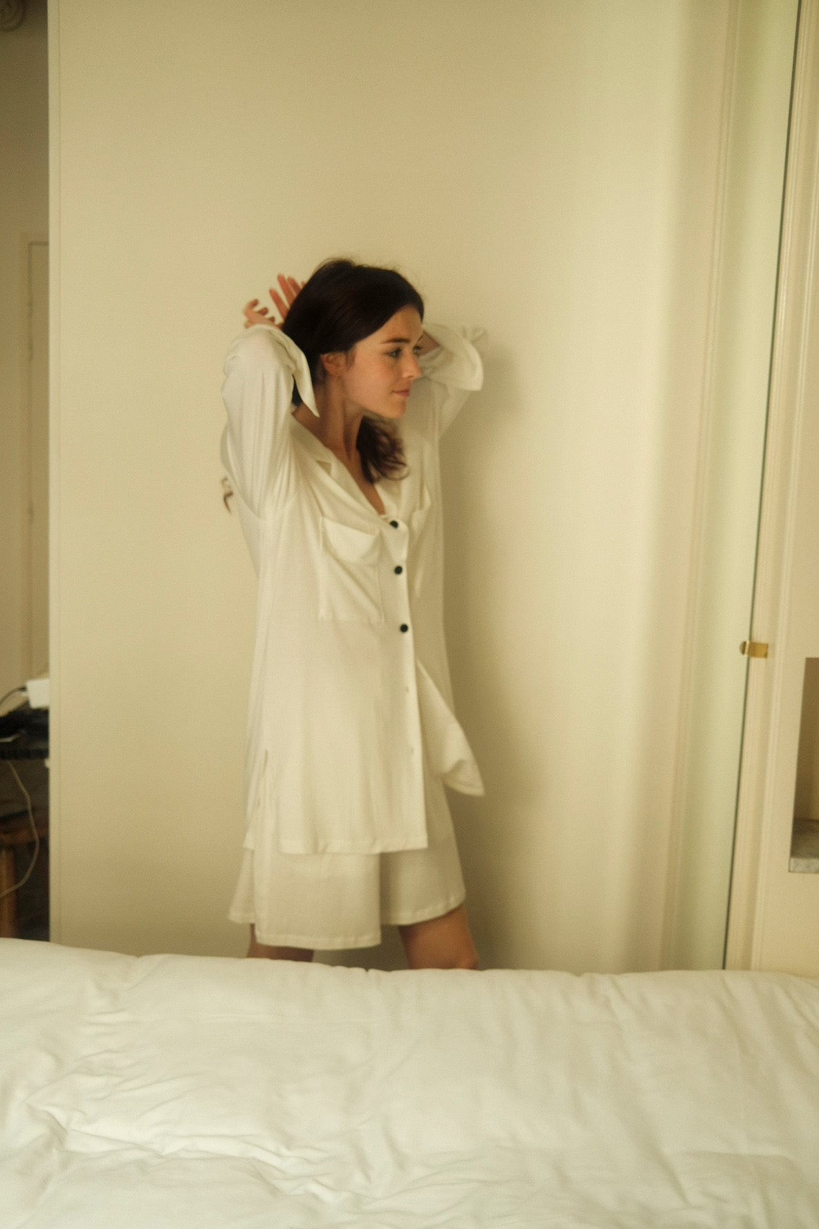 Collagen roomwear ladies WHITE